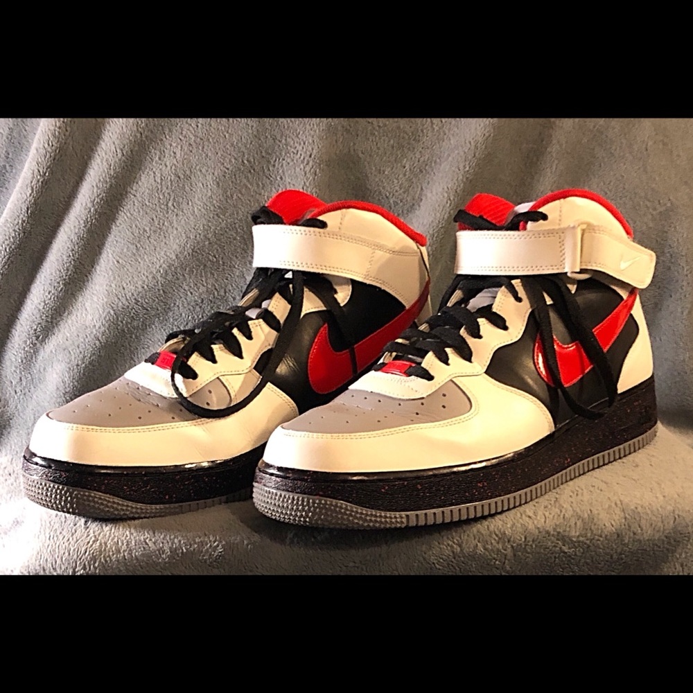 Nike custom Air Force 1s mid
